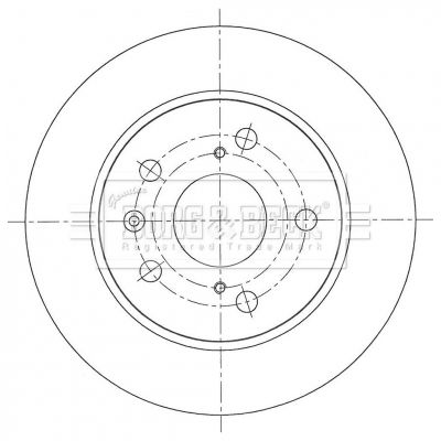 BORG & BECK Piduriketas BBD5401